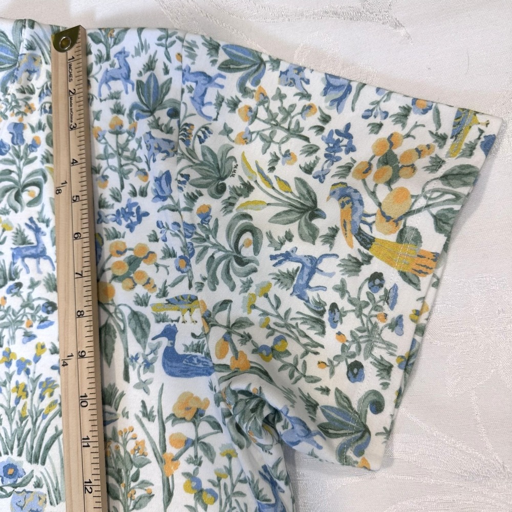 Hill House Size-S The Charlotte‎ Sleep Tee Multi Sherwood Forest Shirt - Picture 7 of 7
